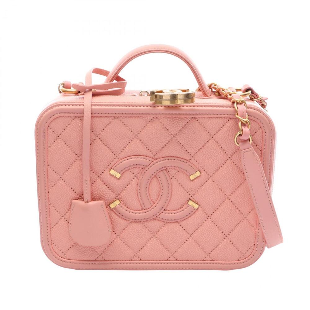 Chanel CC Figley Vanity Bag, Shoulder Handbag, Caviar Skin (Grained Calfskin)...